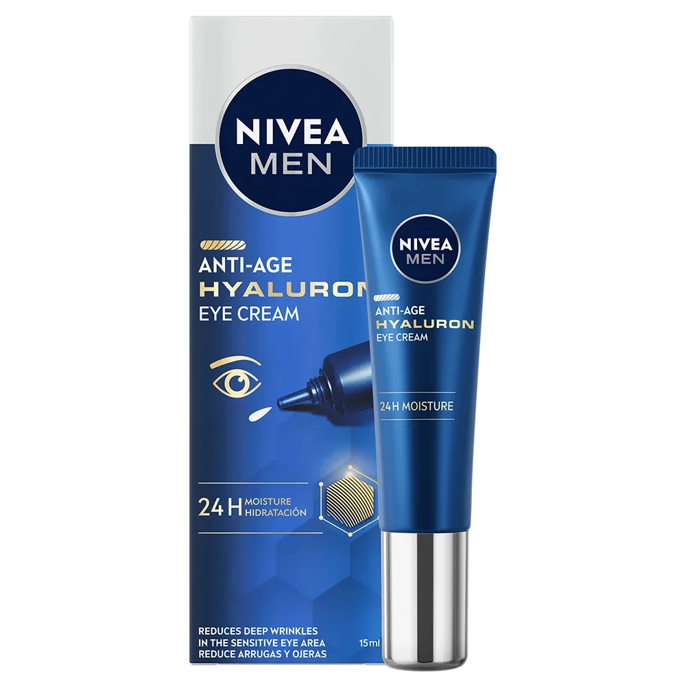 Nivea Men Hyaluron Eye Cream 15 ml - Ansiktsvård för män