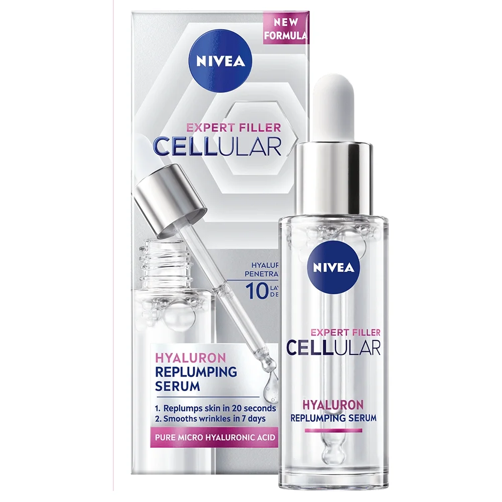Nivea Cellular Expert Filler Hyaluron Replumping Serum 30 ml - Hyaluronsyra serum