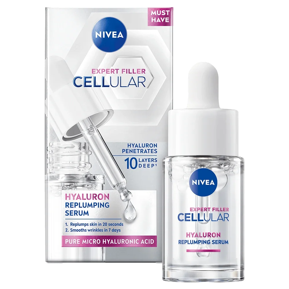 Nivea Cellular Expert Filler Hyaluron Replumping Serum 15 ml - Hyaluronsyra serum