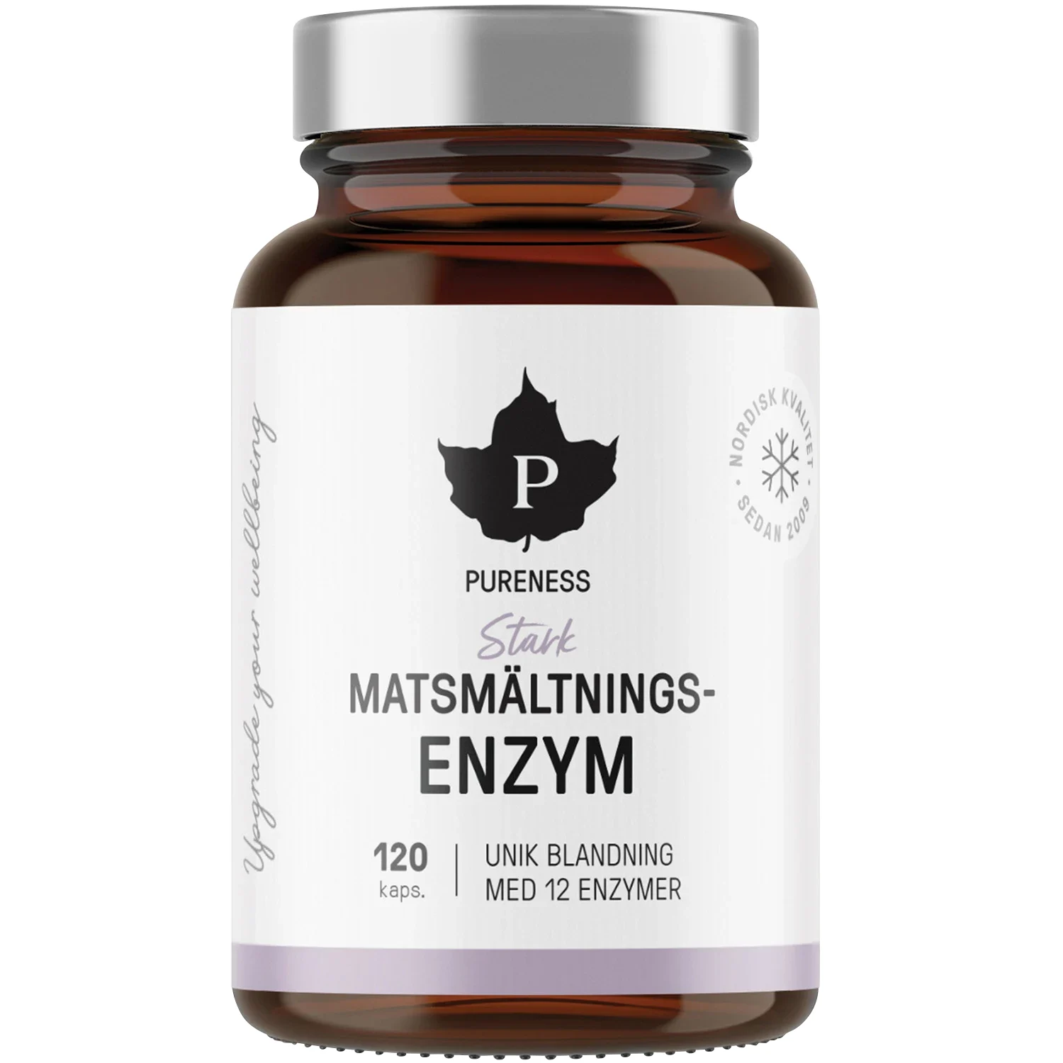 Pureness Stark Matsmältningsenzym 120 kapslar - Matsmältning & enzymer