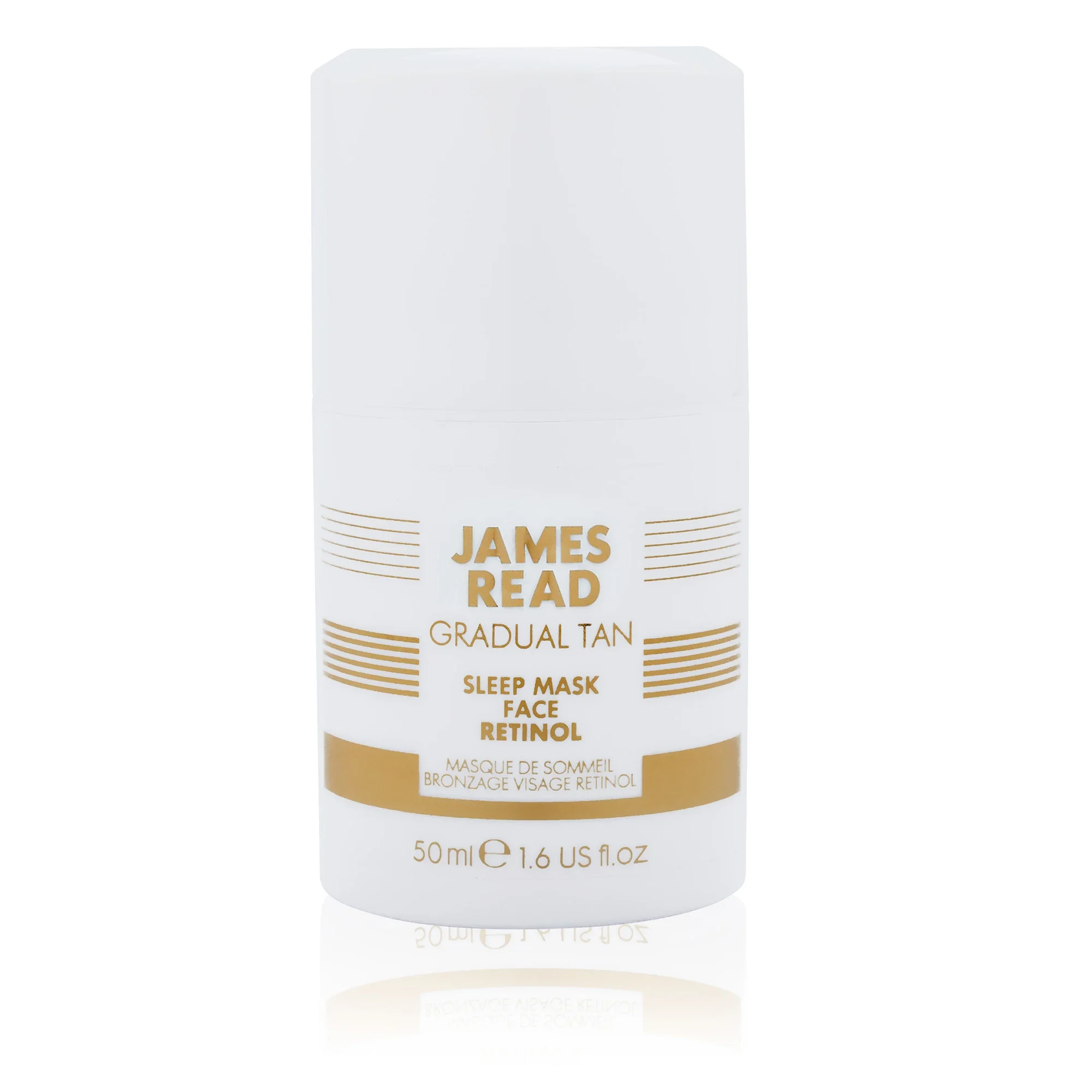 James Read Gradual Tan Sleep Mask Face Retinol 50 ml - Brun utan sol ansikte