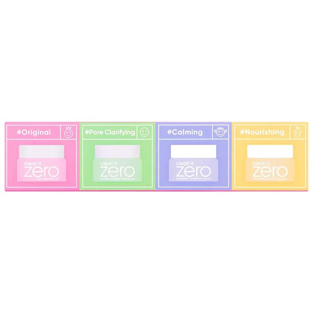 Banila Co Clean it Zero Cleansing Balm Original Miniature Set 4x7 ml - Ansiktsrengöring