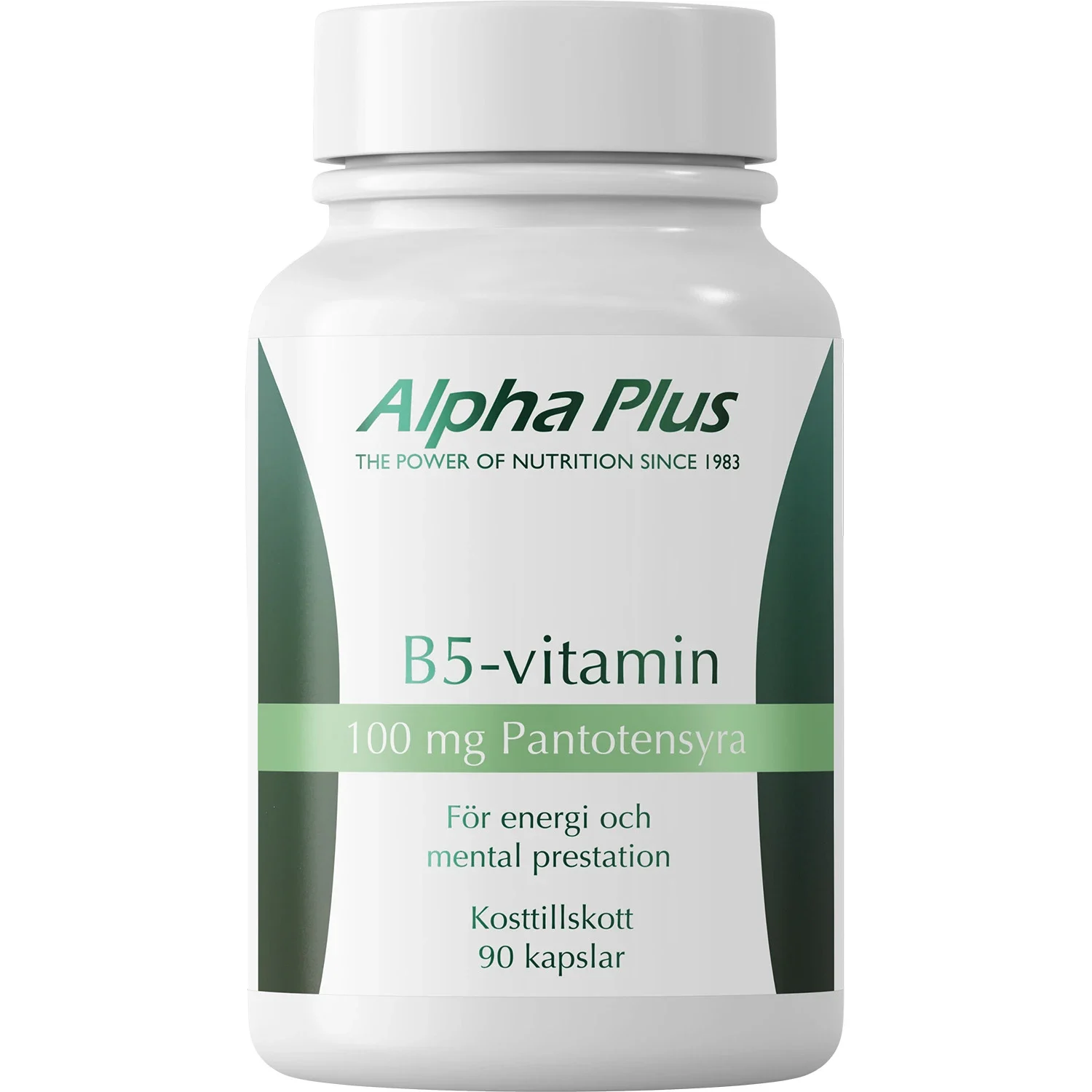 Alpha Plus B5-vitamin 90 kapslar - B-vitamin