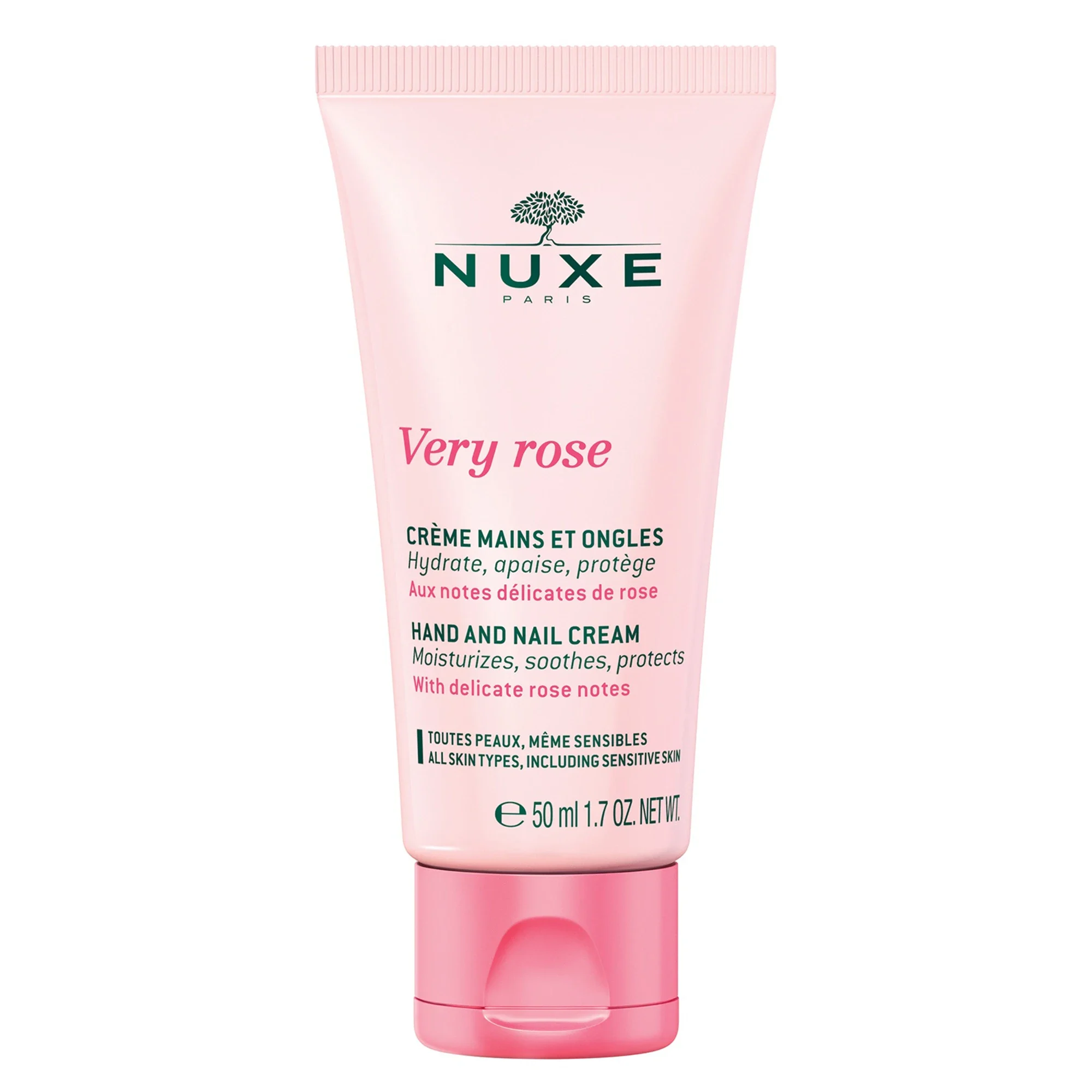 NUXE Very Rose Hand and Nail Cream 50 ml - Handkräm