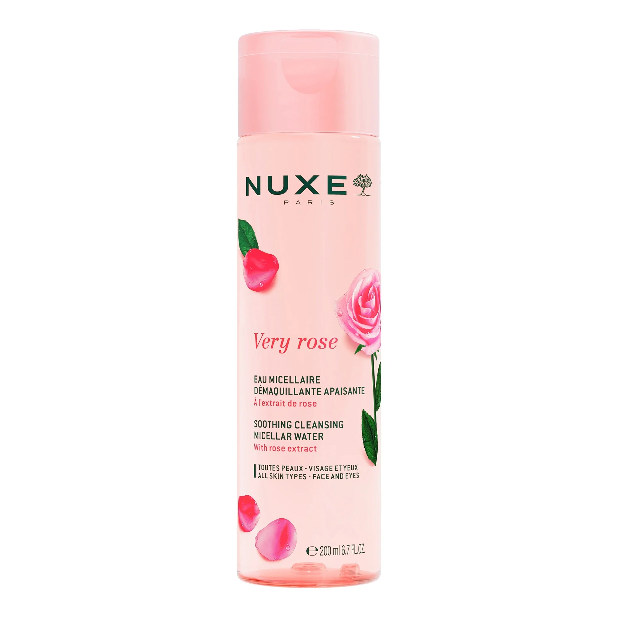 NUXE Very Rose Soothing Cleansing Micellar Water 200 ml - Ansiktsvatten