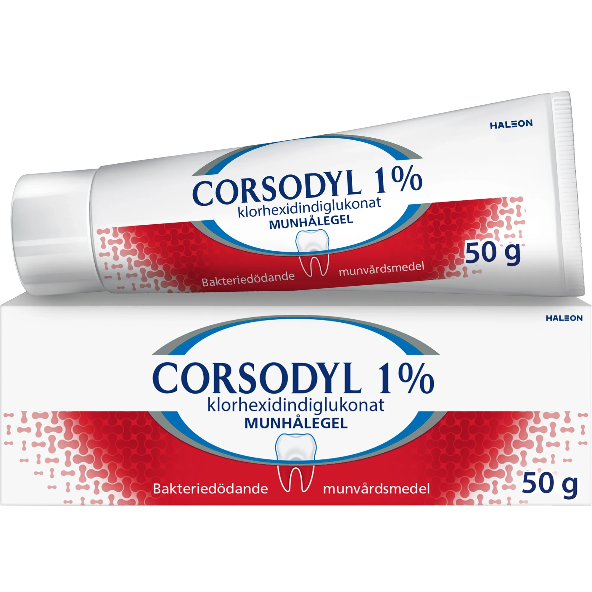 Corsodyl munhålegel 1 % 50 g - Tandköttsinflammation