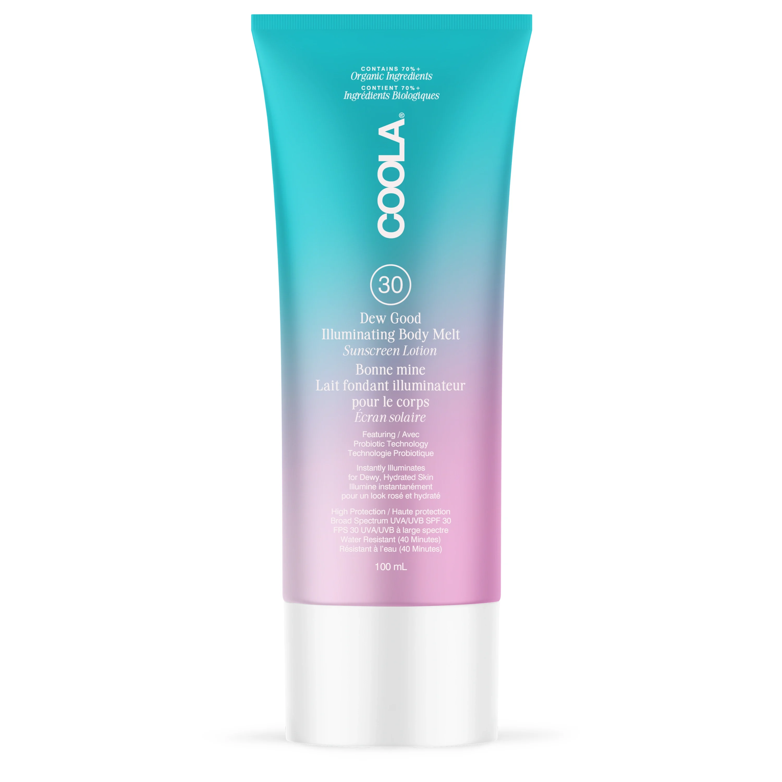 COOLA Dew Good Illuminating Body Melt SPF 30 100 ml - Hudvård