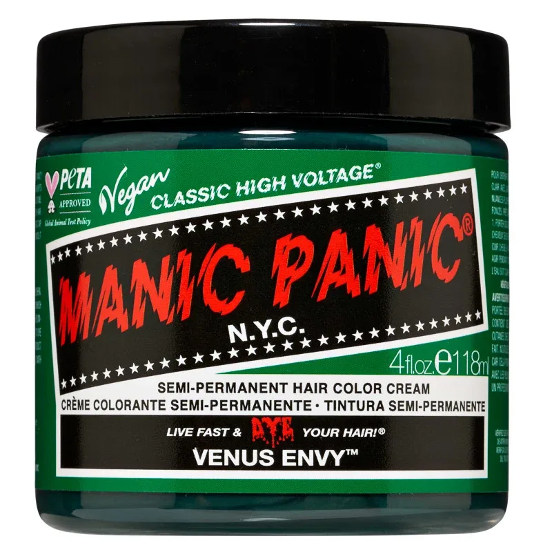 Manic Panic Classic High Voltage Semi-Permanent Hair Color Cream 118 ml Venus Envy - Hårfärg
