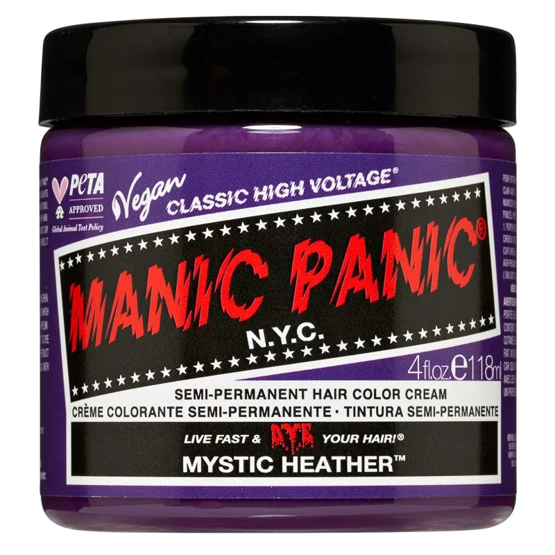 Manic Panic Classic High Voltage Semi-Permanent Hair Color Cream 118 ml Mystic Heather - Hårfärg