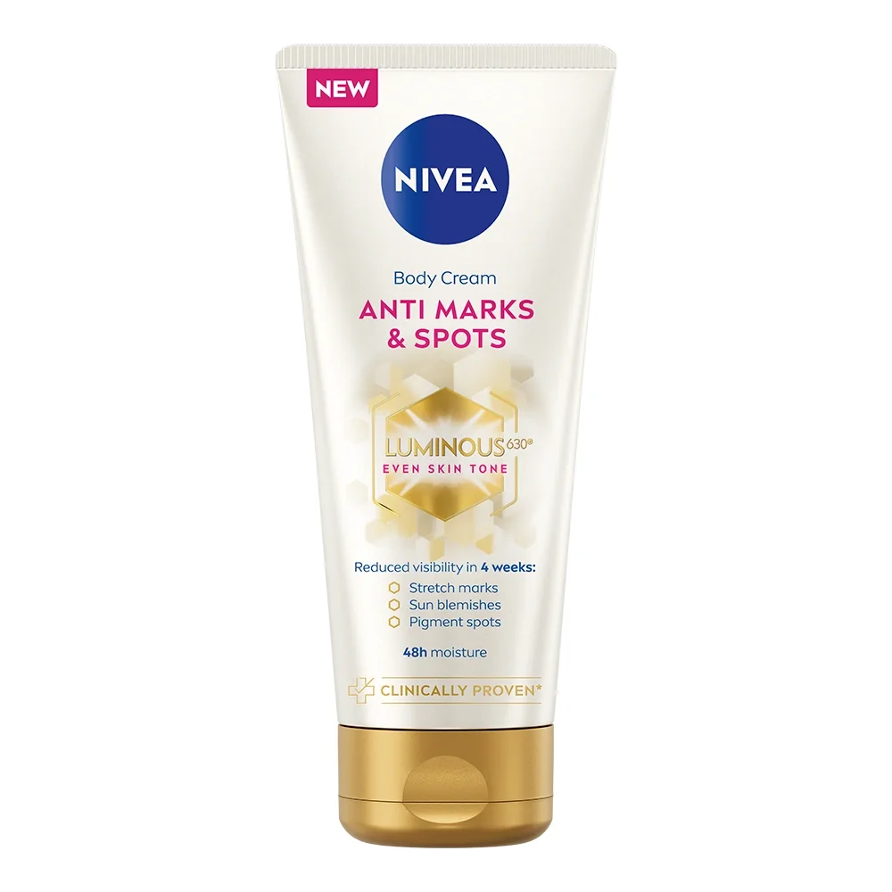 Nivea Luminous630 Body Cream Anti Marks & Spots 200ml - Bristningar gravid