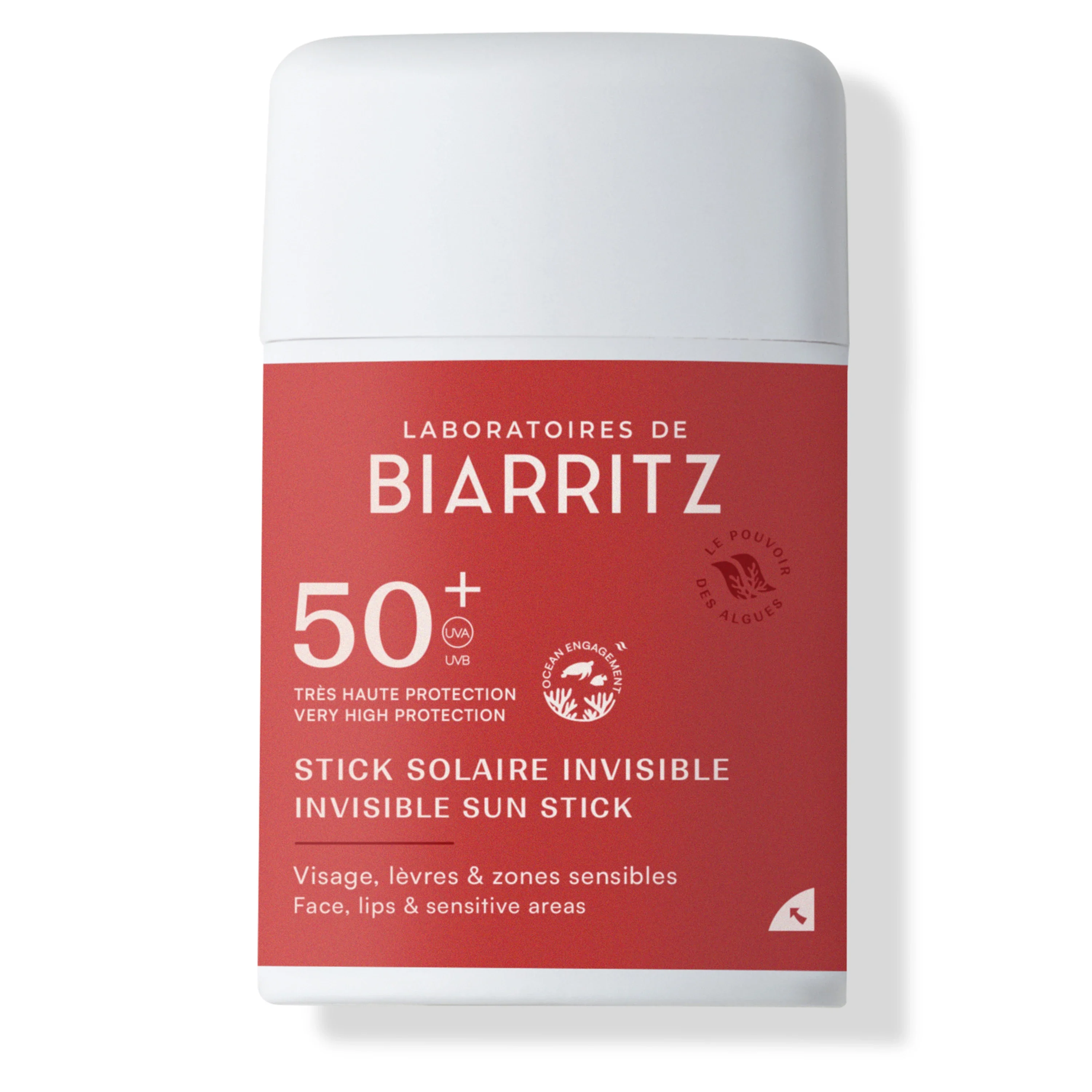 Laboratoires de Biarritz Suncare Invisible Stick SPF50+ 10 g - Solstift