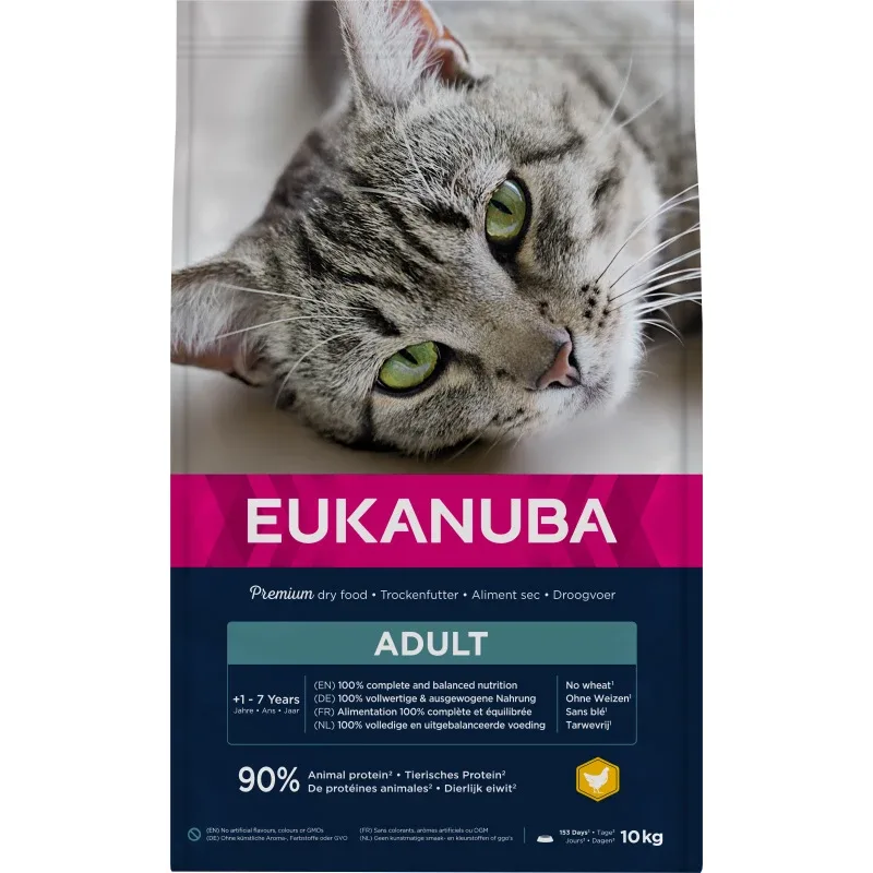 Eukanuba Cat Adult 10 kg - Torrfoder katt