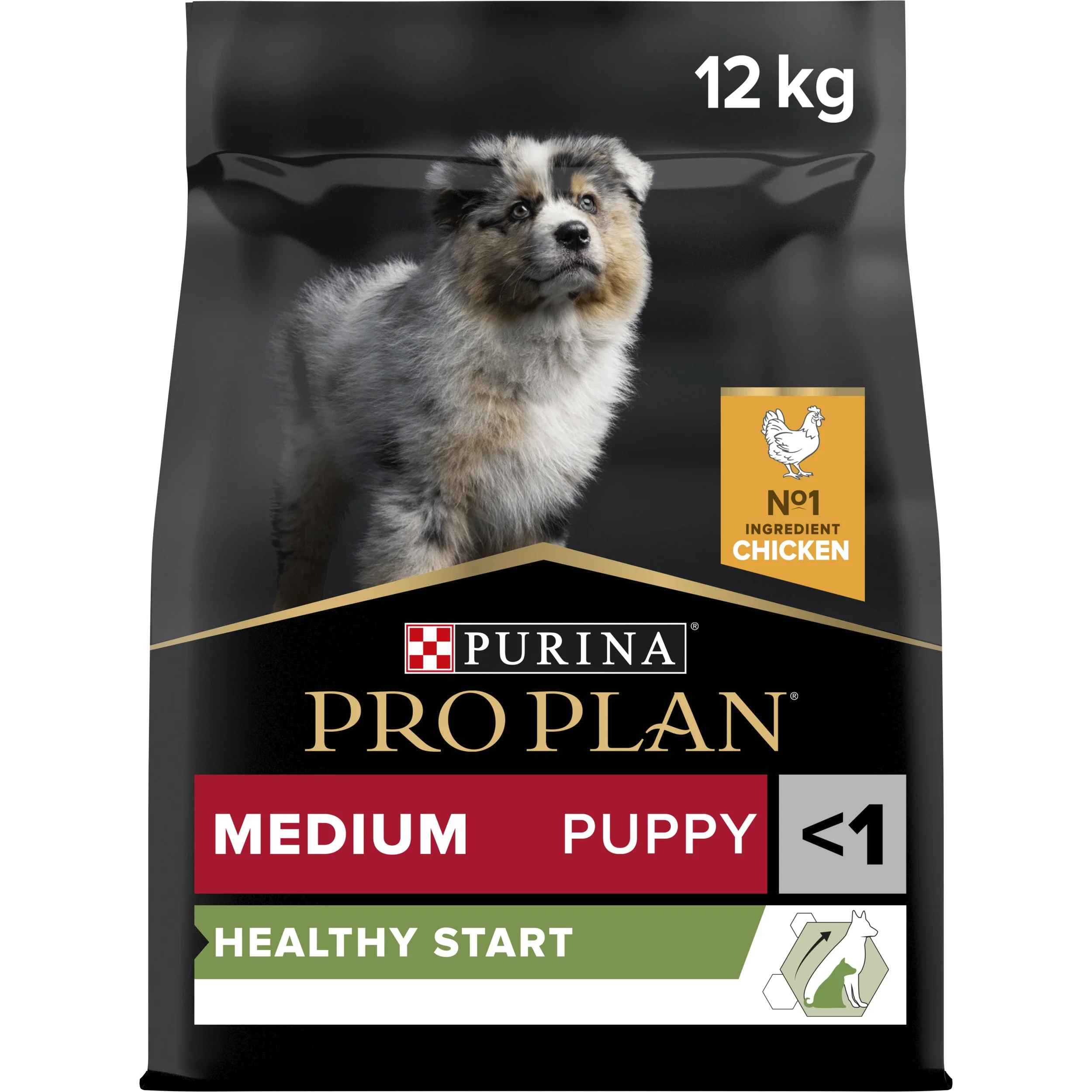 PURINA PRO PLAN Medium Puppy Healthy Start Torrfoder Hund 12kg - Torrfoder hund