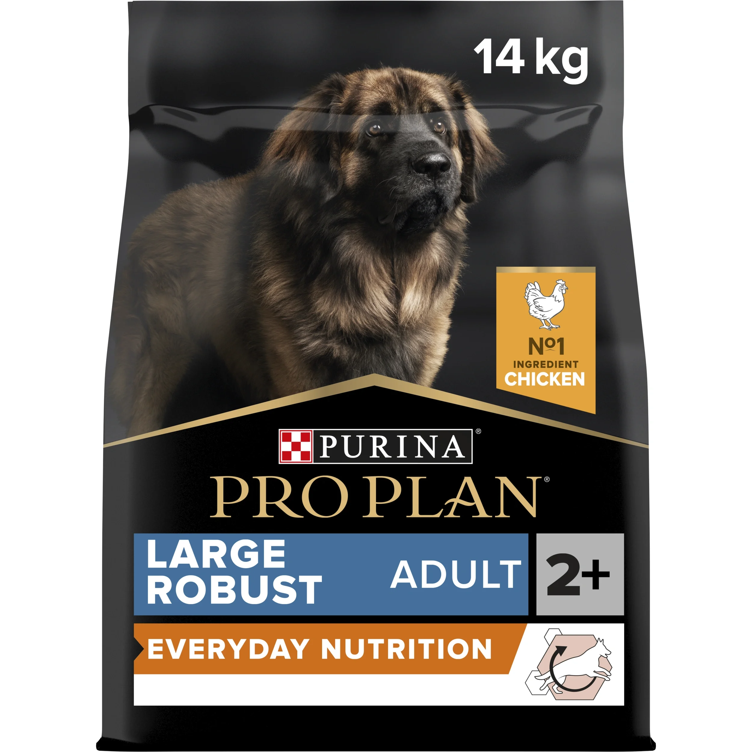 PURINA PRO PLAN Large Robust Adult Everyday Nutrition Torrfoder Hund 14kg - Torrfoder hund