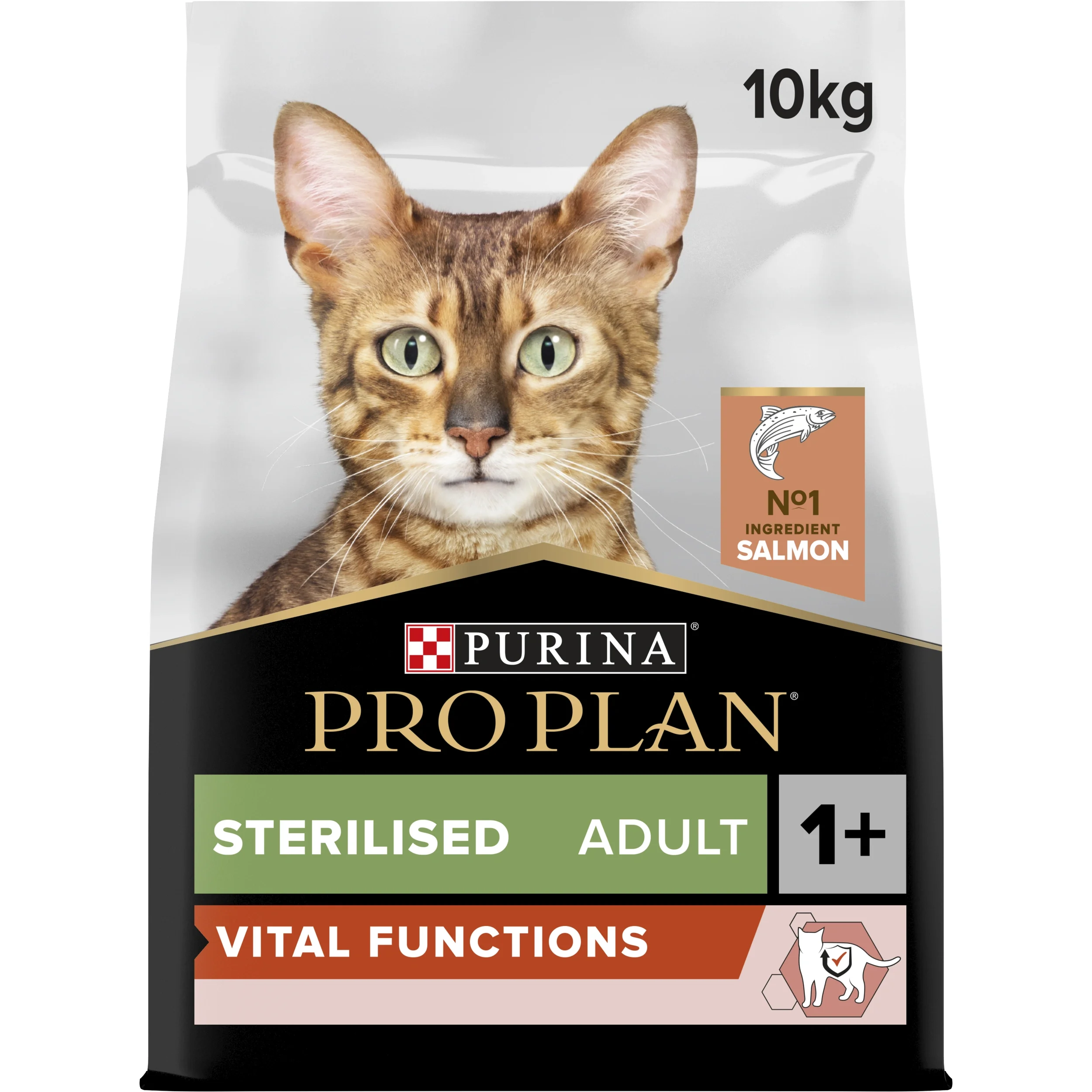 PURINA PRO PLAN Sterilised Vital Function Torrfoder Katt 10kg - Torrfoder katt