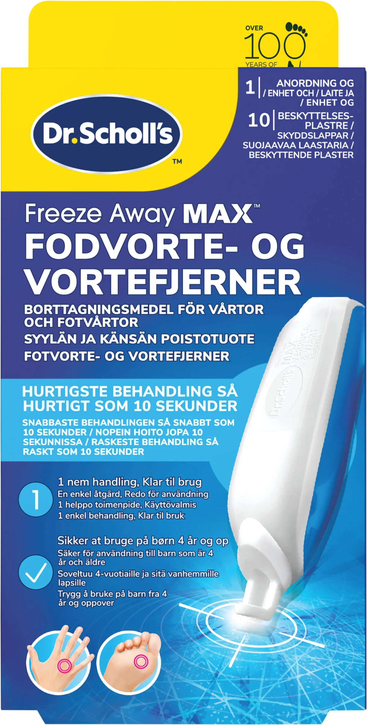 Scholl Freezeaway Max Wart & Verruca Vårtborttagning - Vårtor