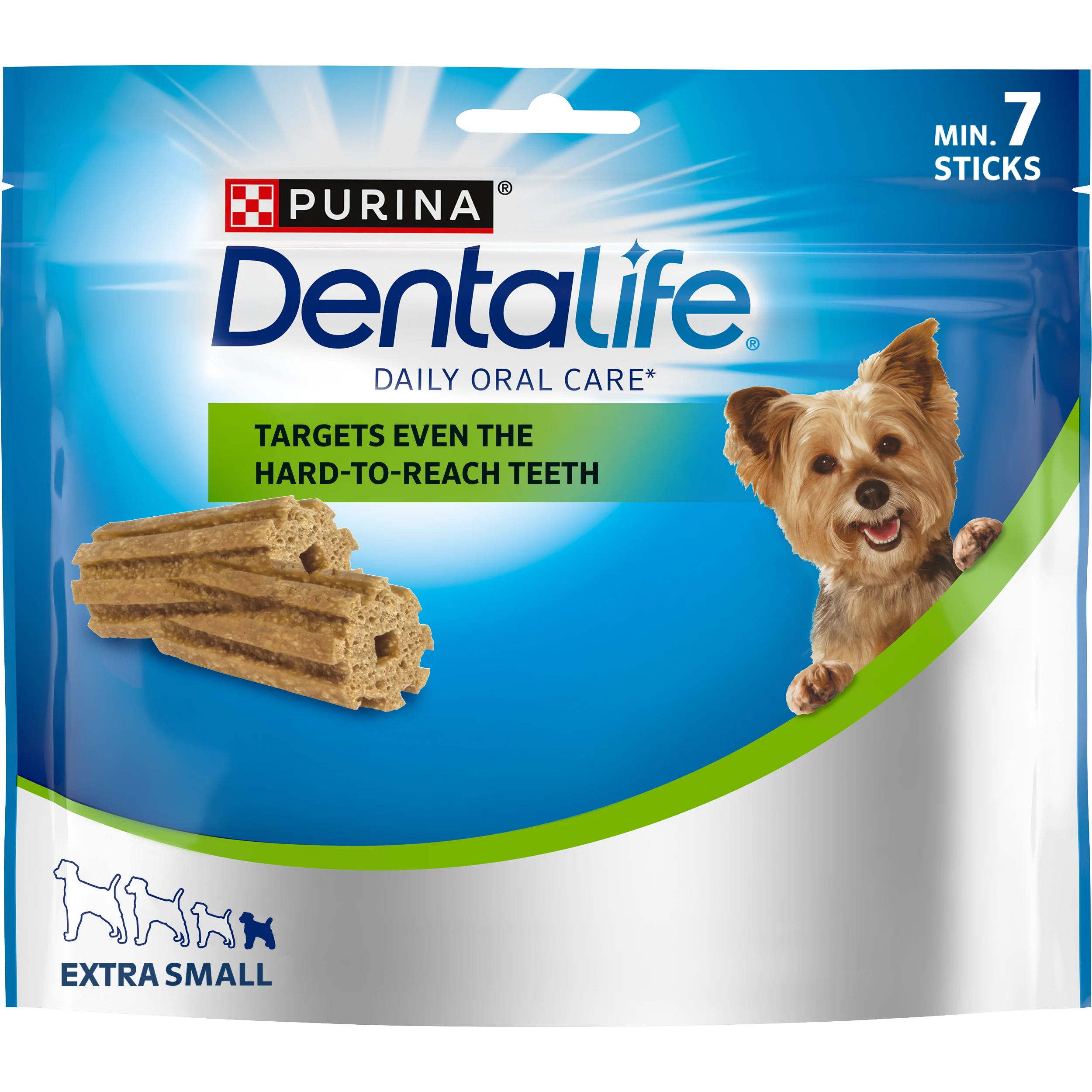 PURINA Dentalife Extra Small Hundtugg 7-pack - Tuggben för hund