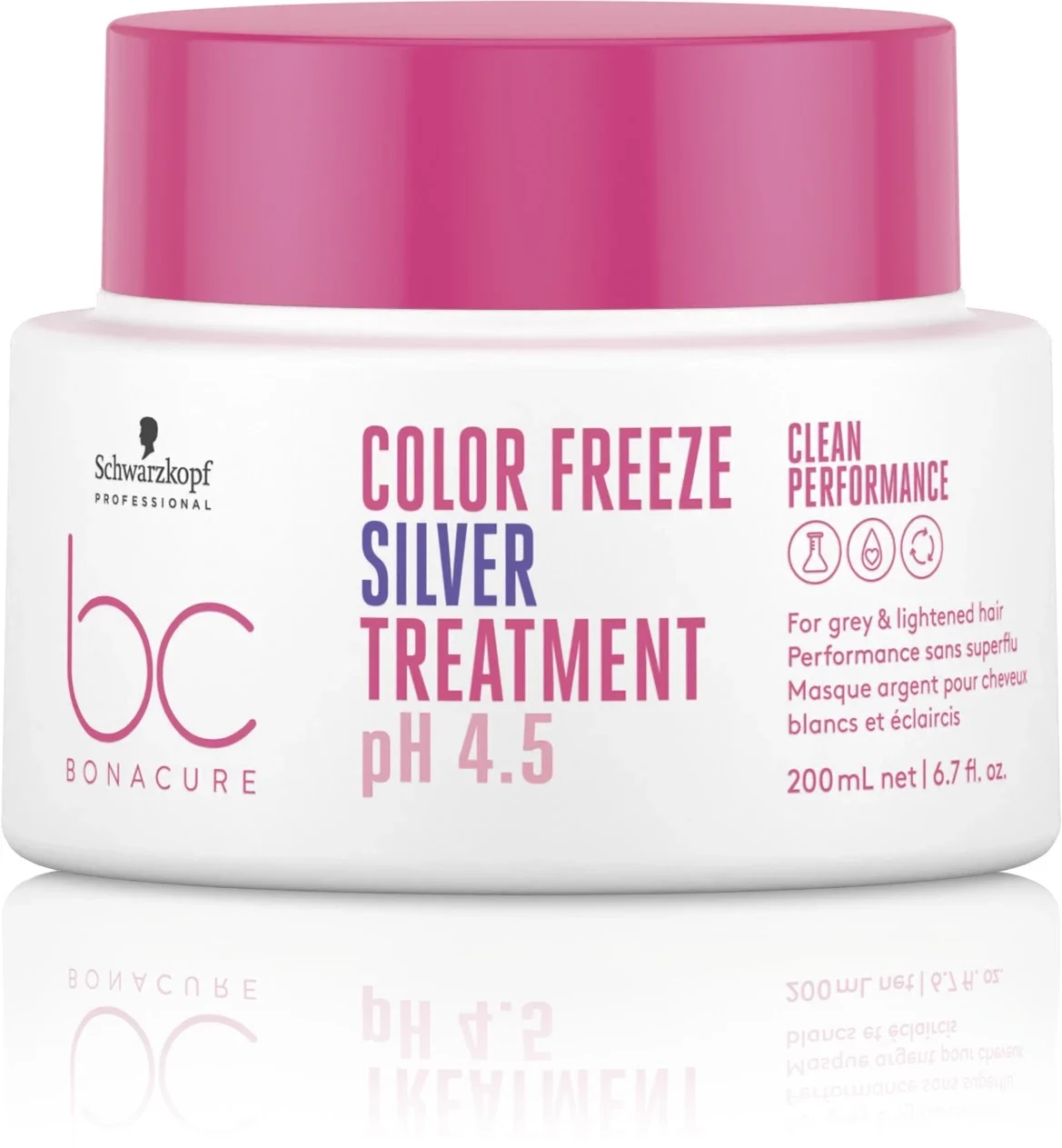 Schwarzkopf Professional BC Color Freeze Silver Treatment 200 ml - Silverinpackning