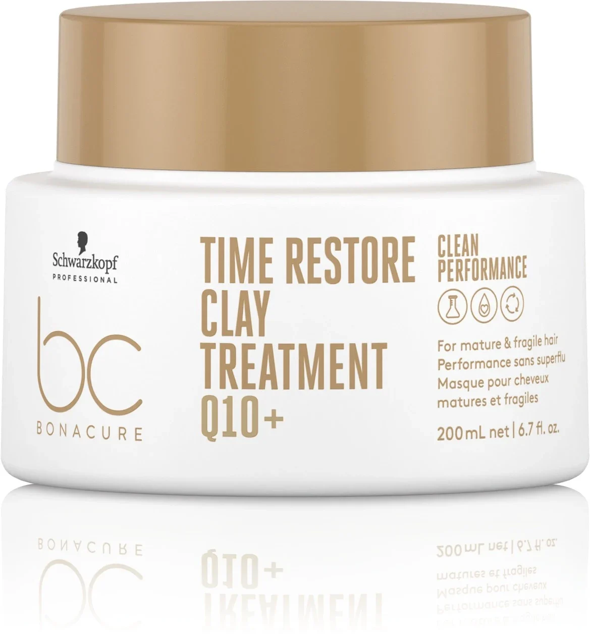 Schwarzkopf Professional BC Time Restore Clay Treatment 200 ml - Hårinpackning