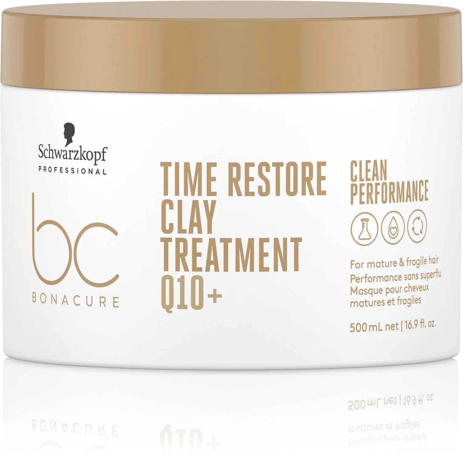 Schwarzkopf Professional BC Time Restore Clay Treatment 500 ml - Hårinpackning