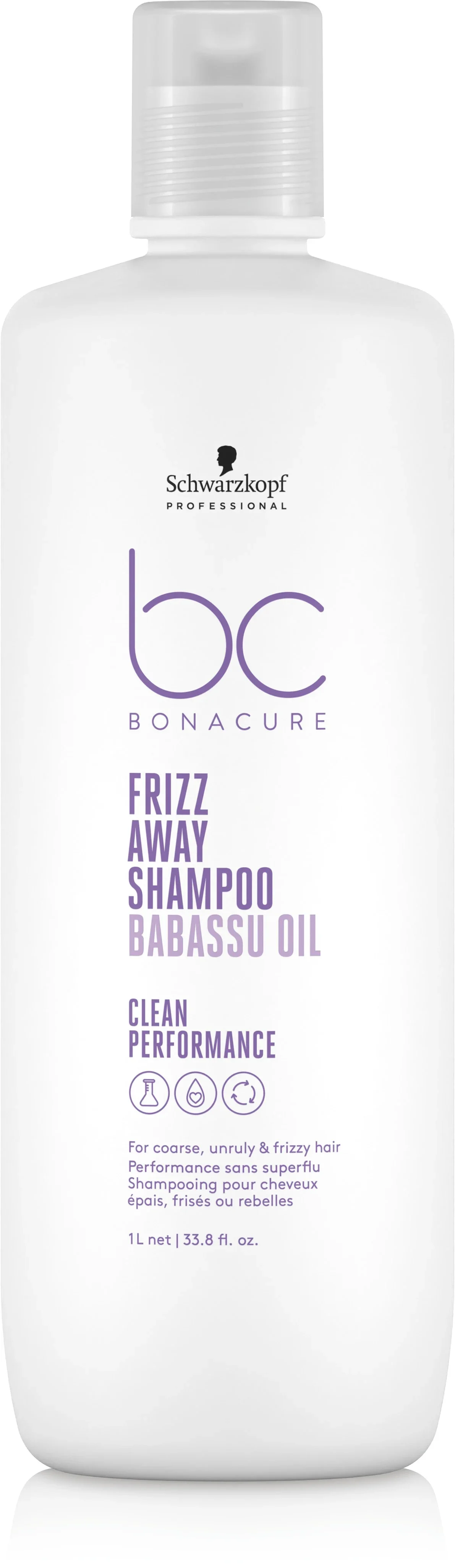 Schwarzkopf Professional BC Frizz Away Shampoo 1000 ml - Schampo