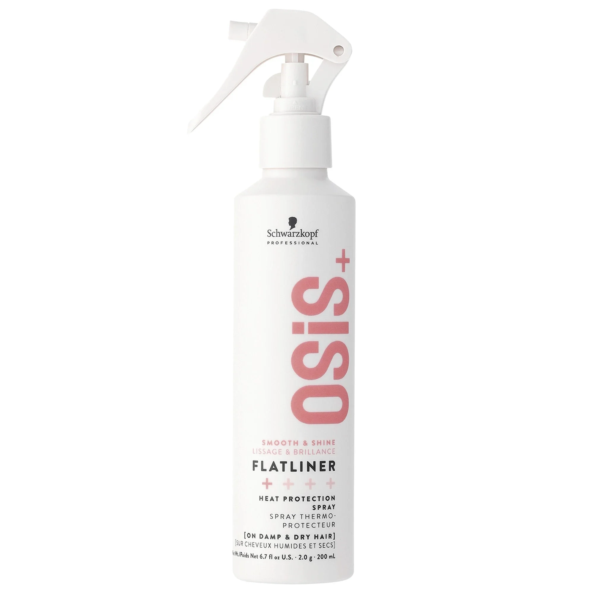 Schwarzkopf Professional OSiS Flatliner 200 ml - Värmeskydd för håret