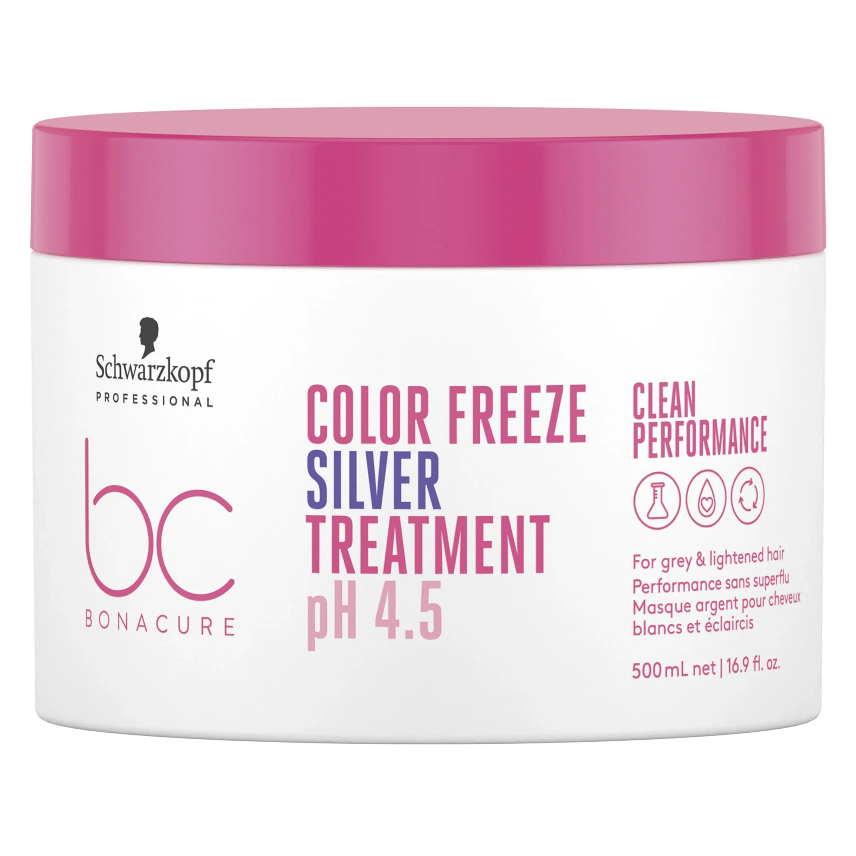 Schwarzkopf Professional BC Color Freeze Silver Treatment 500 ml - Silverinpackning