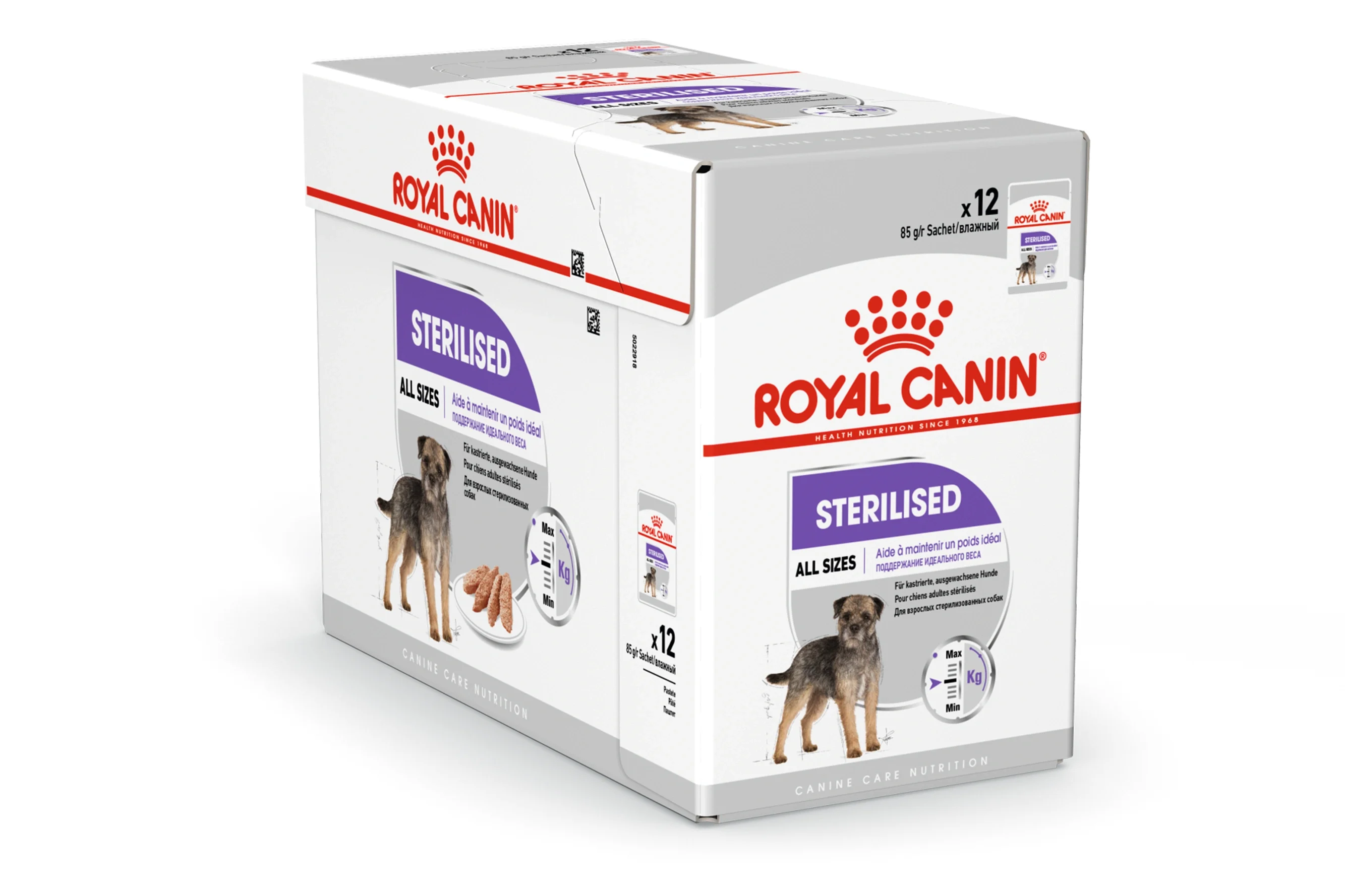 Royal Canin Sterilised Care Loaf Dog Våtfoder 12x85 g - Våtfoder hund