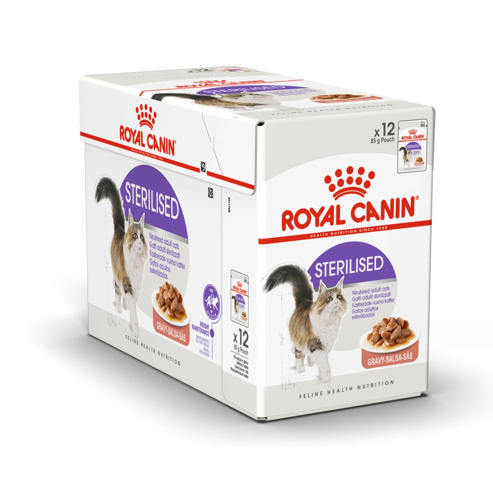 Royal Canin Sterilised Gravy Cat 12x85 g - Torrfoder katt