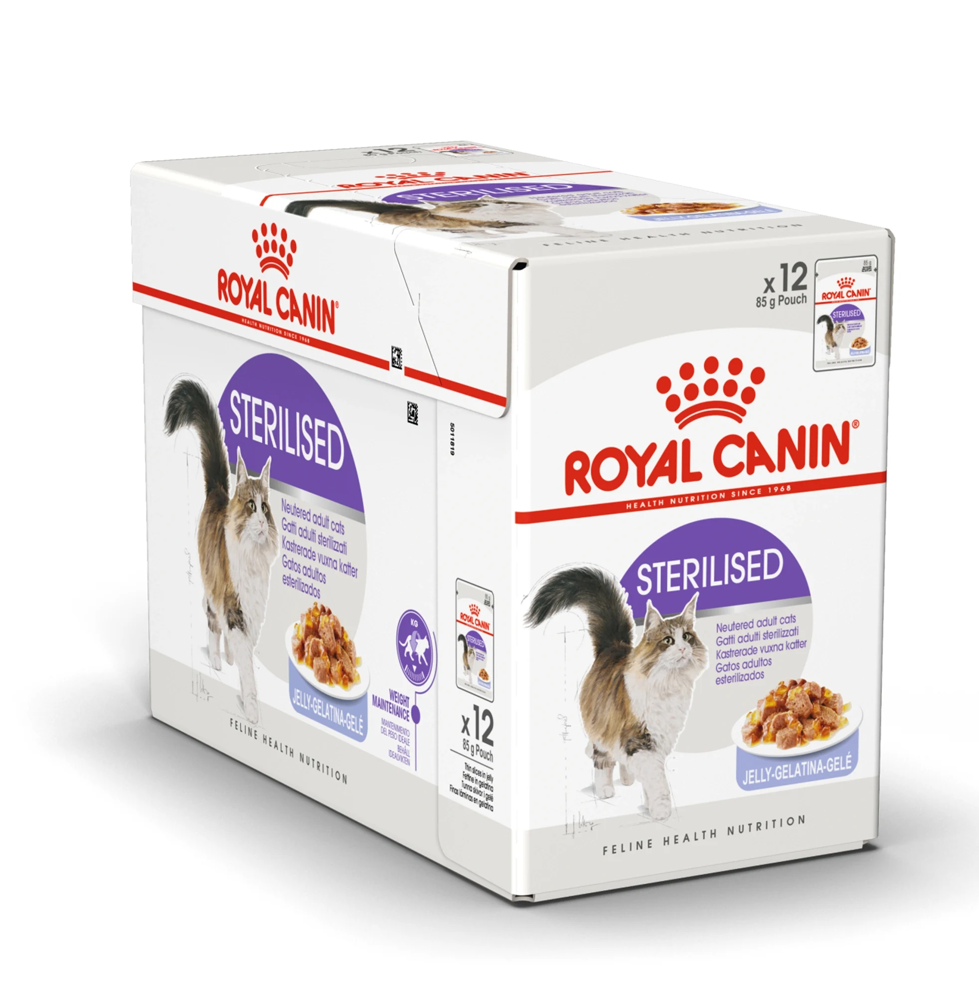 Royal Canin Sterilised Jelly Cat 12x85 g - Torrfoder katt