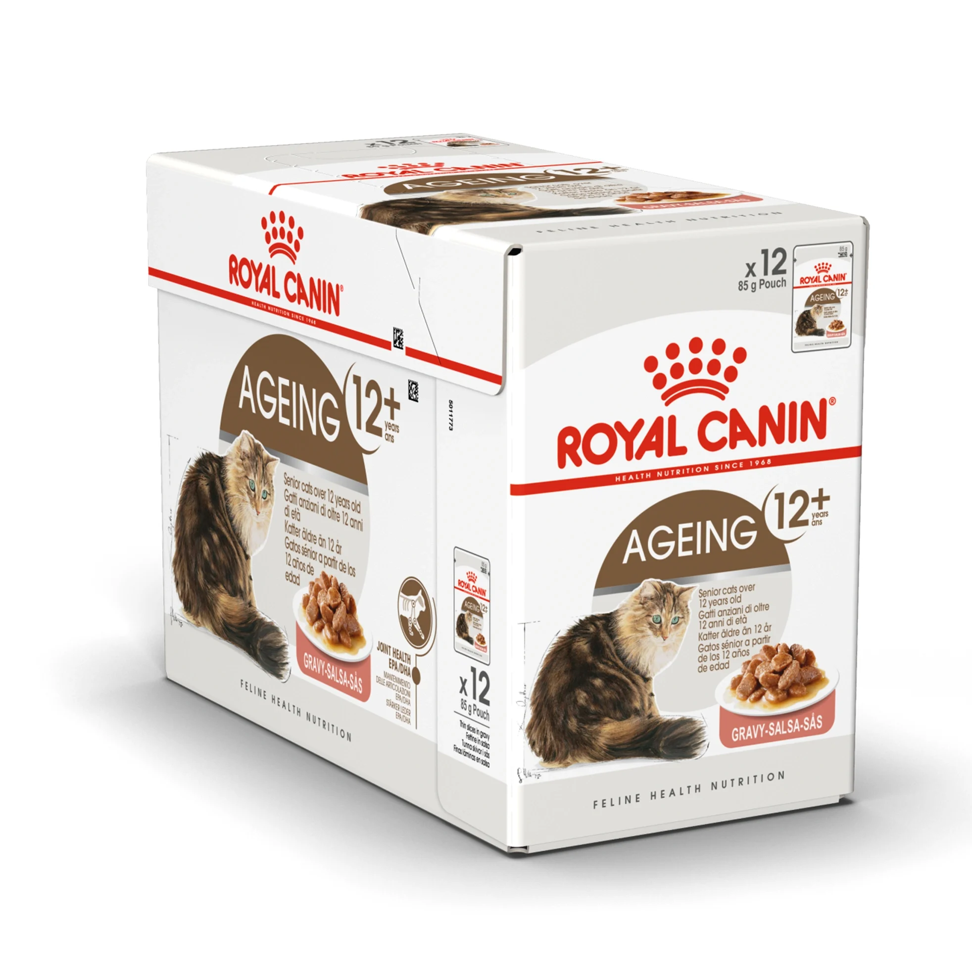 Royal Canin Ageing 12+ Gravy Cat 12x85 g - Seniorfoder katt
