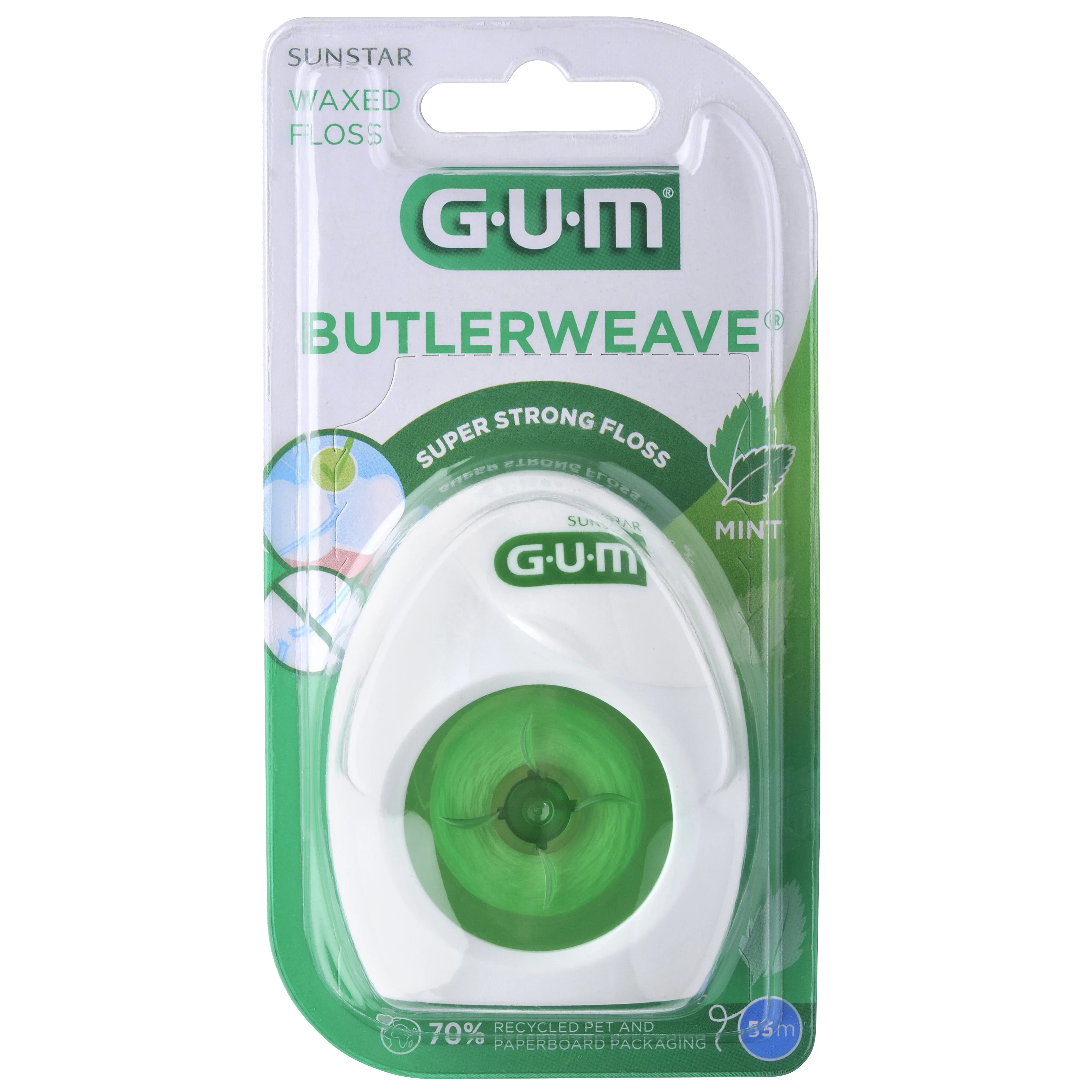 GUM Butlerwave Tandtråd 55 m - Tandtråd