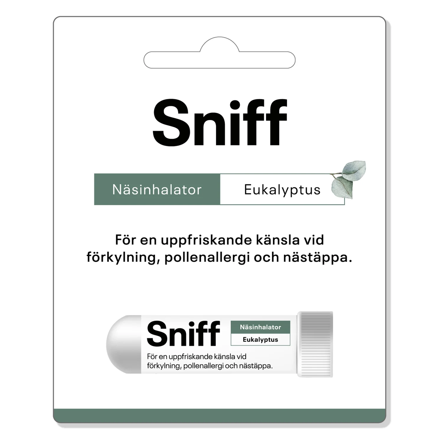 Sniff Inhalator - Täppt i näsan
