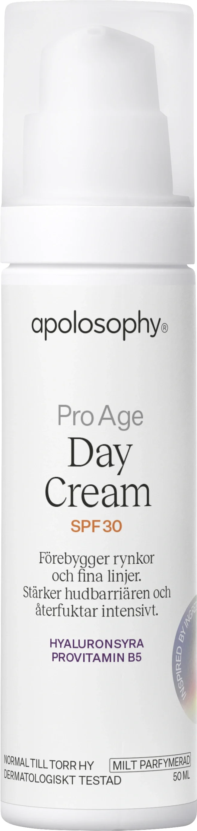 Apolosophy Pro-Age Day Cream SPF 30 Parfymerad 50 ml - Ansiktskräm - dagkräm