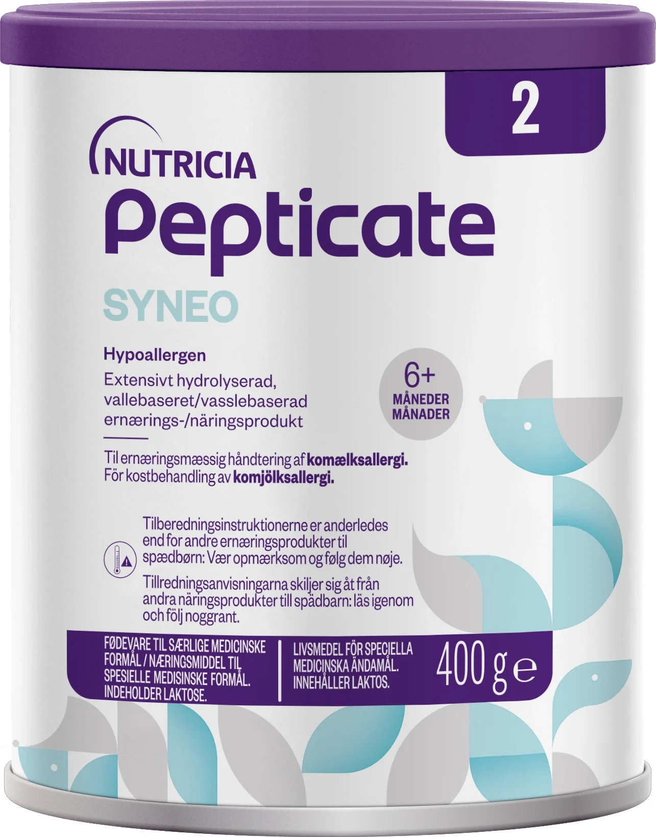 Pepticate Syneo 2 Tillskottsnäring 400 g - Mjölkersättning