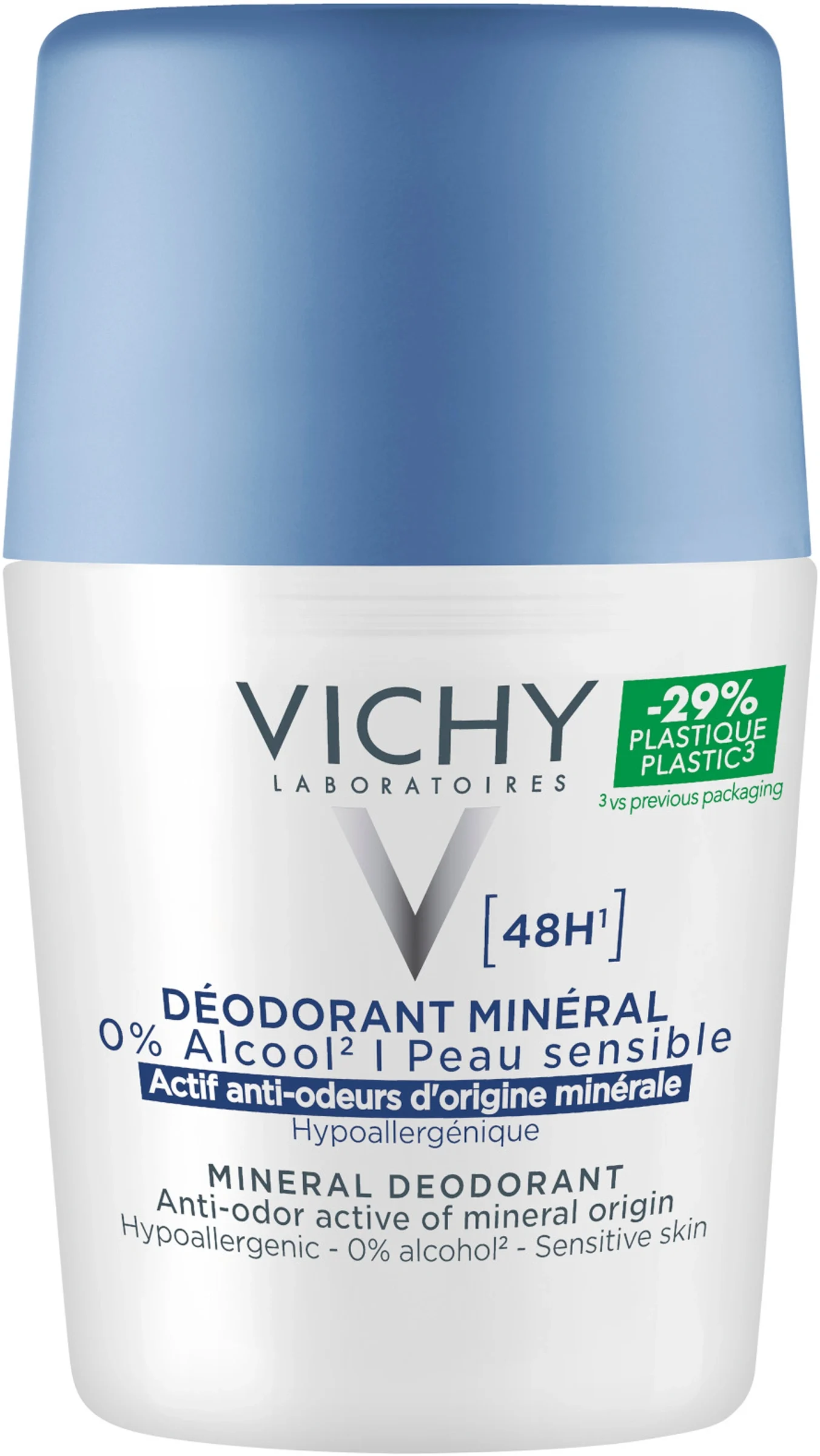 Vichy Mineral deo 48h 50 ml - Aluminiumfri deodorant