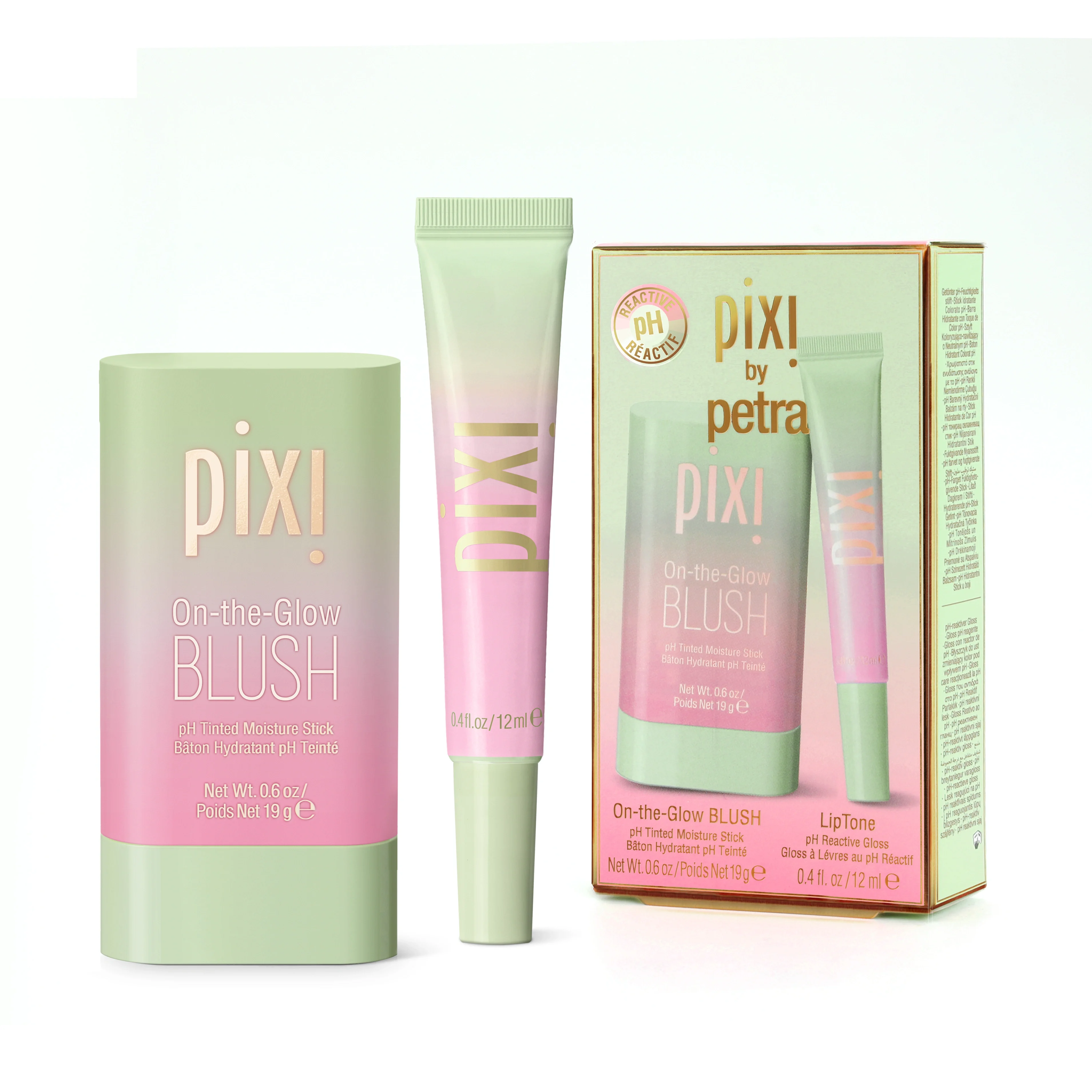 Pixi pH Kit CheekTone & LipTone Duo - Krämrouge