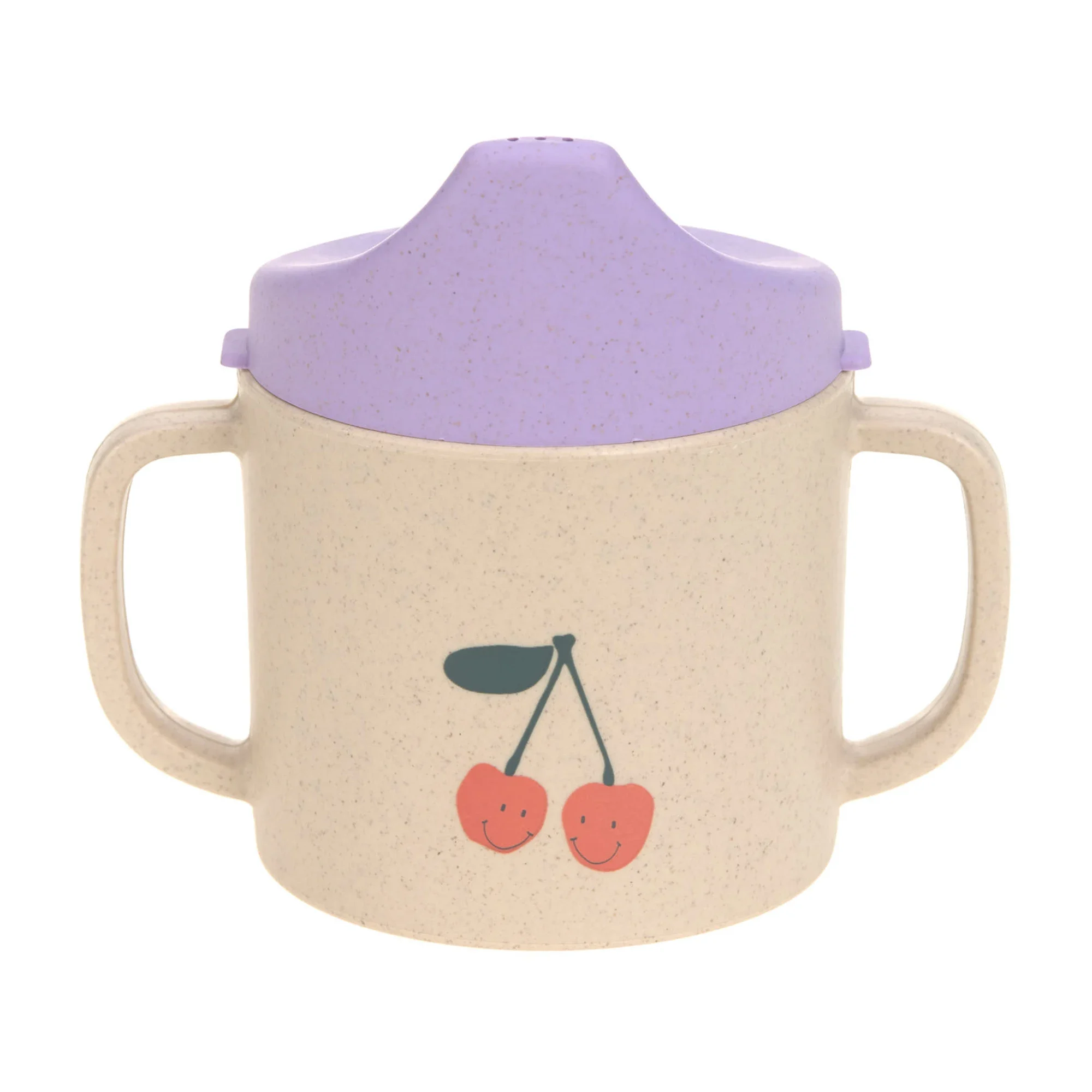 LÄSSIG Sippy Cup Happy Fruits Cherry - Pipmuggar & dricksflaskor