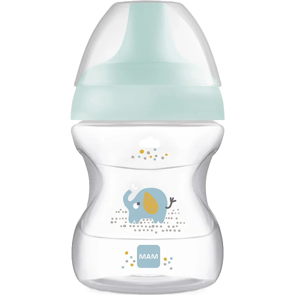MAM Learn To Drink Cup 190 ml Blue - Pipmuggar & dricksflaskor