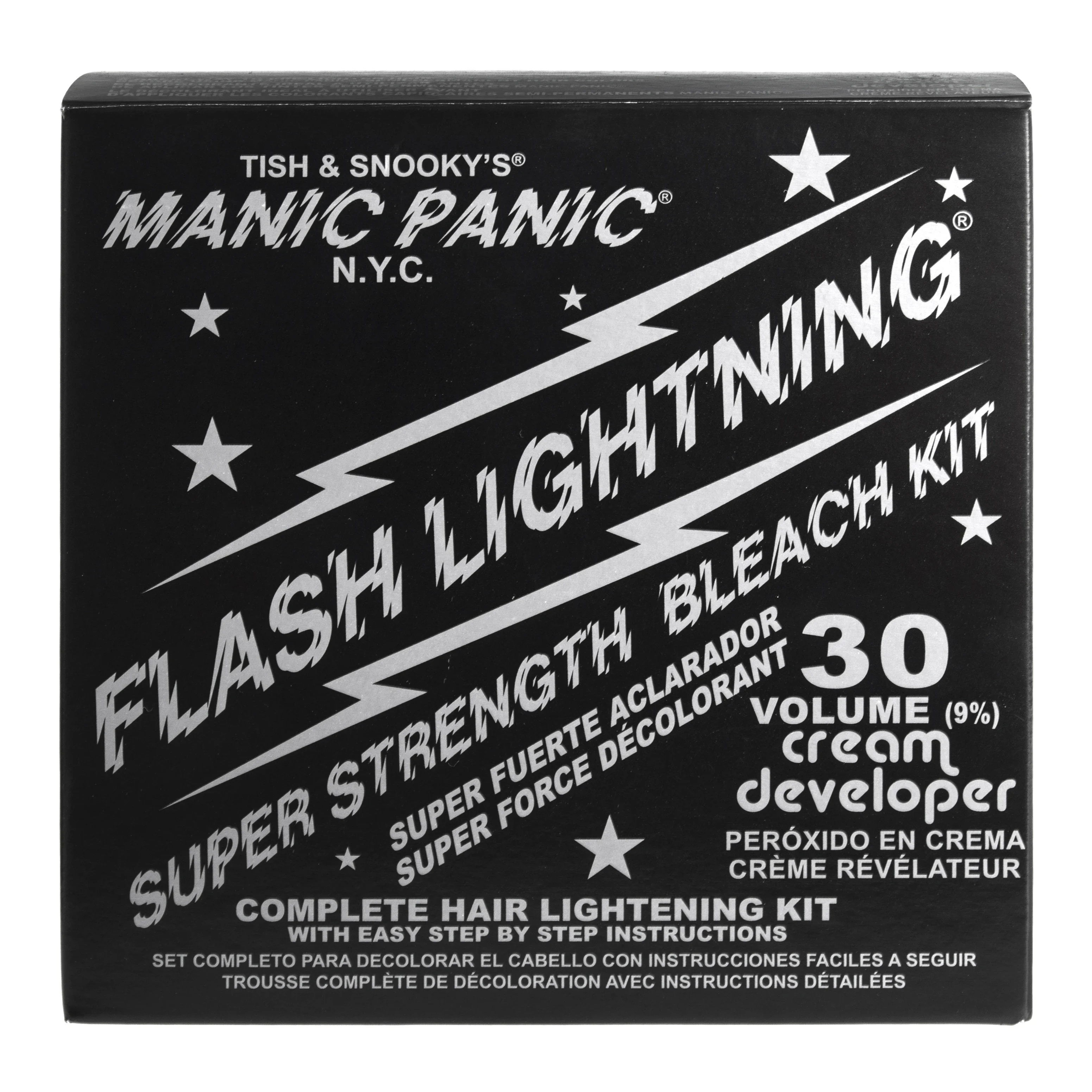 Manic Panic Flash Lightning 30 Volume Bleach Kit - Blekning