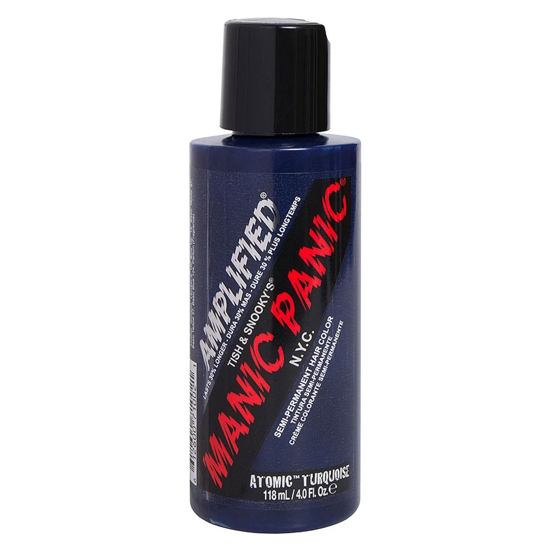 Manic Panic Amplified Semi-Permanent Hair Color 118 ml Atomic Turquoise - Veganska produkter