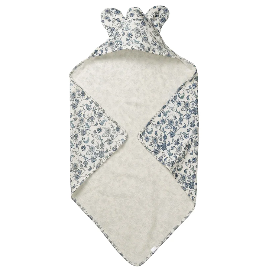 Elodie Hooded Towel Garden Leo Toile - Badlakan & Handdukar för barn & bebis