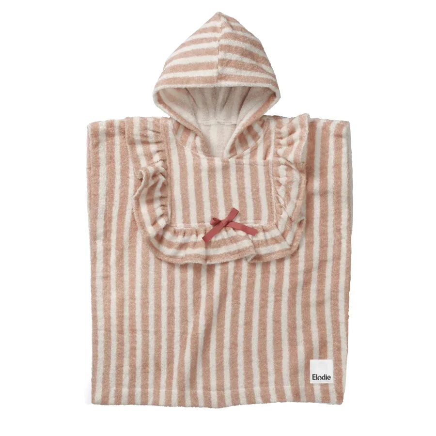 Elodie Bath Poncho Candy Stripes - Badrockar & Morgonrockar för barn & bebis