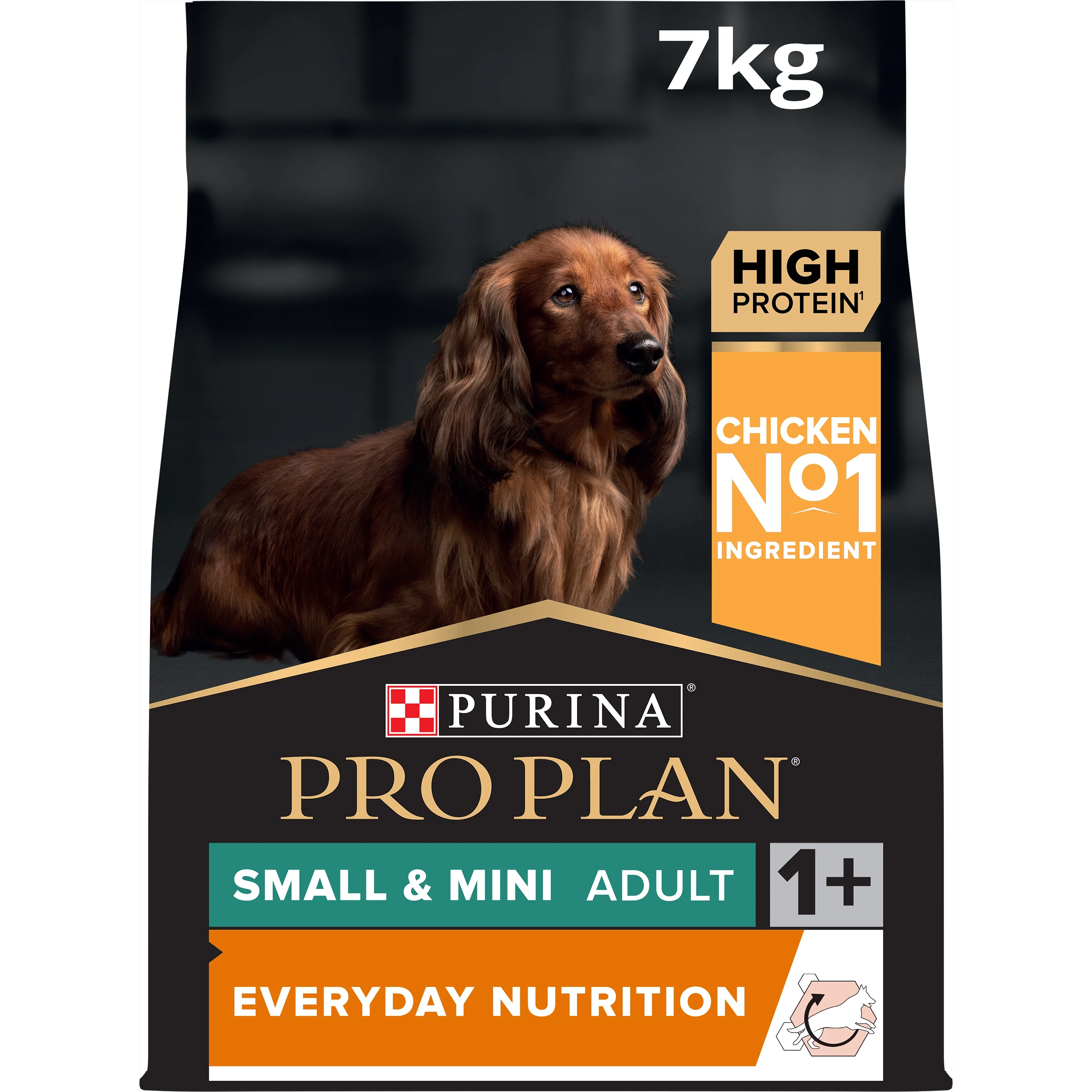 PURINA PRO PLAN Small & Mini Adult Everyday Nutrition Chicken Torrfoder Hund 7kg - Torrfoder hund