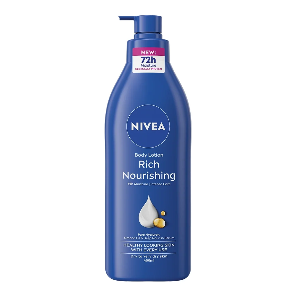 Nivea Body Essentials Caring Milk Pump 400 ml - Hudkräm & bodylotion
