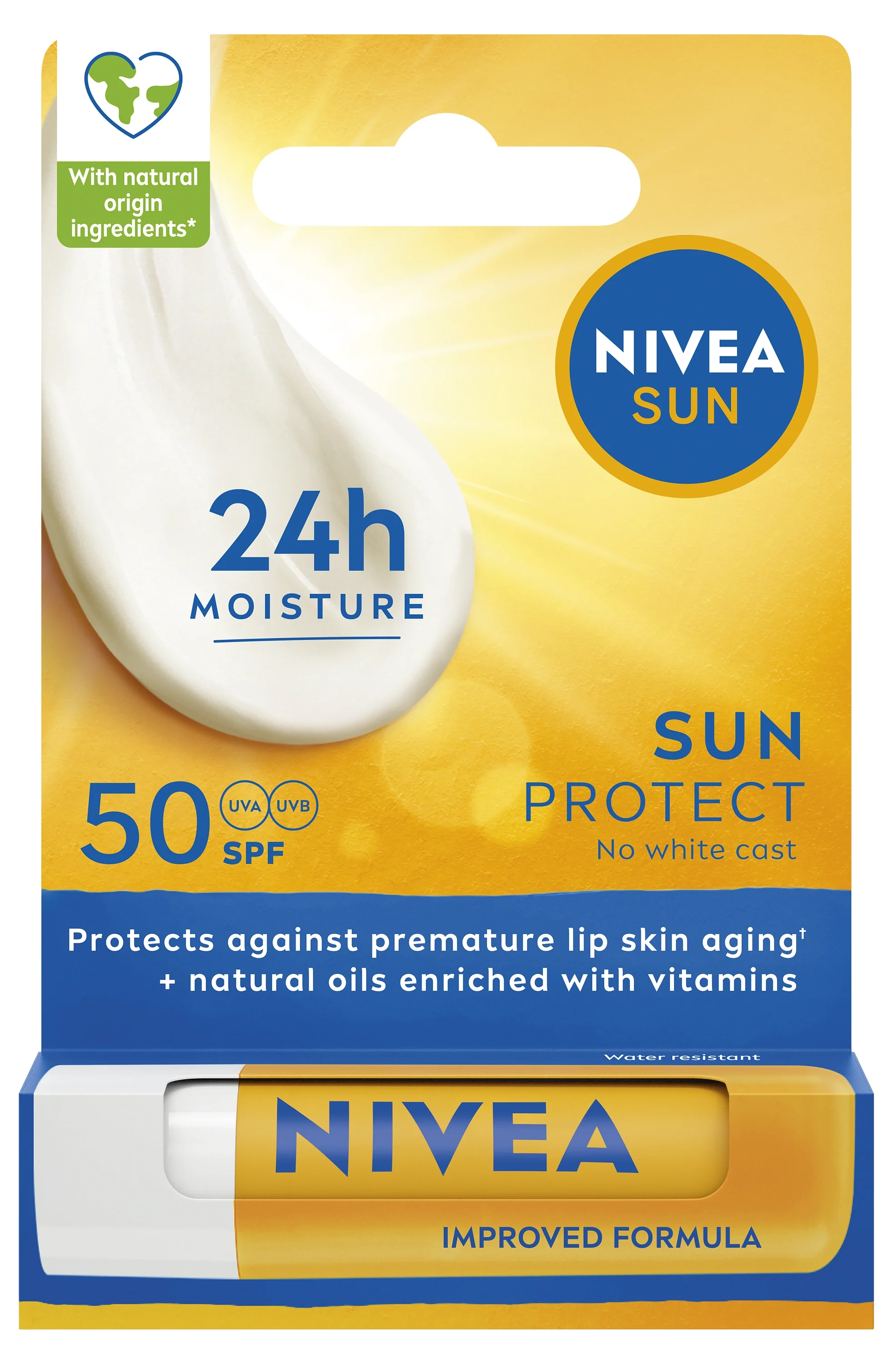 Nivea Sun Protect Lip Balm SPF30 4,8 g - Solskydd läppar