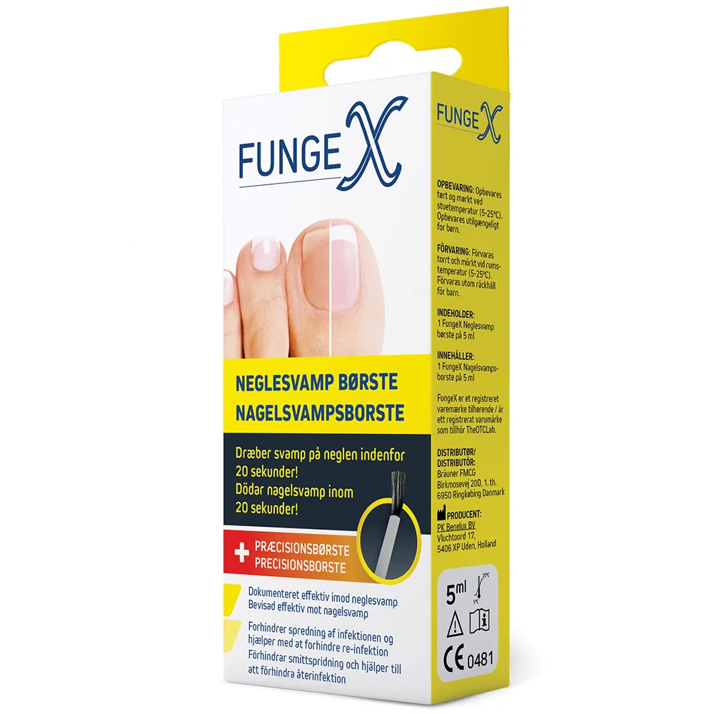 FungeX Nagelsvampsborste 5 ml - Nagelsvamp