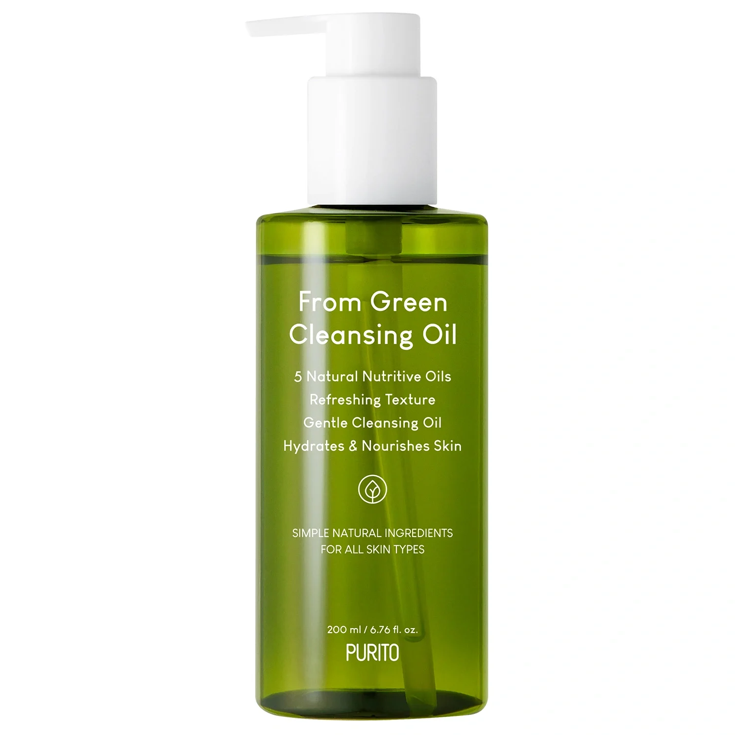 Purito From Green Cleansing Oil 200ml - Ansiktsrengöring