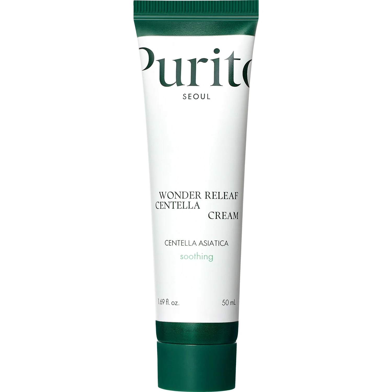 Purito Wonder Releaf Centella Cream 50ml - Ansiktskräm - dagkräm