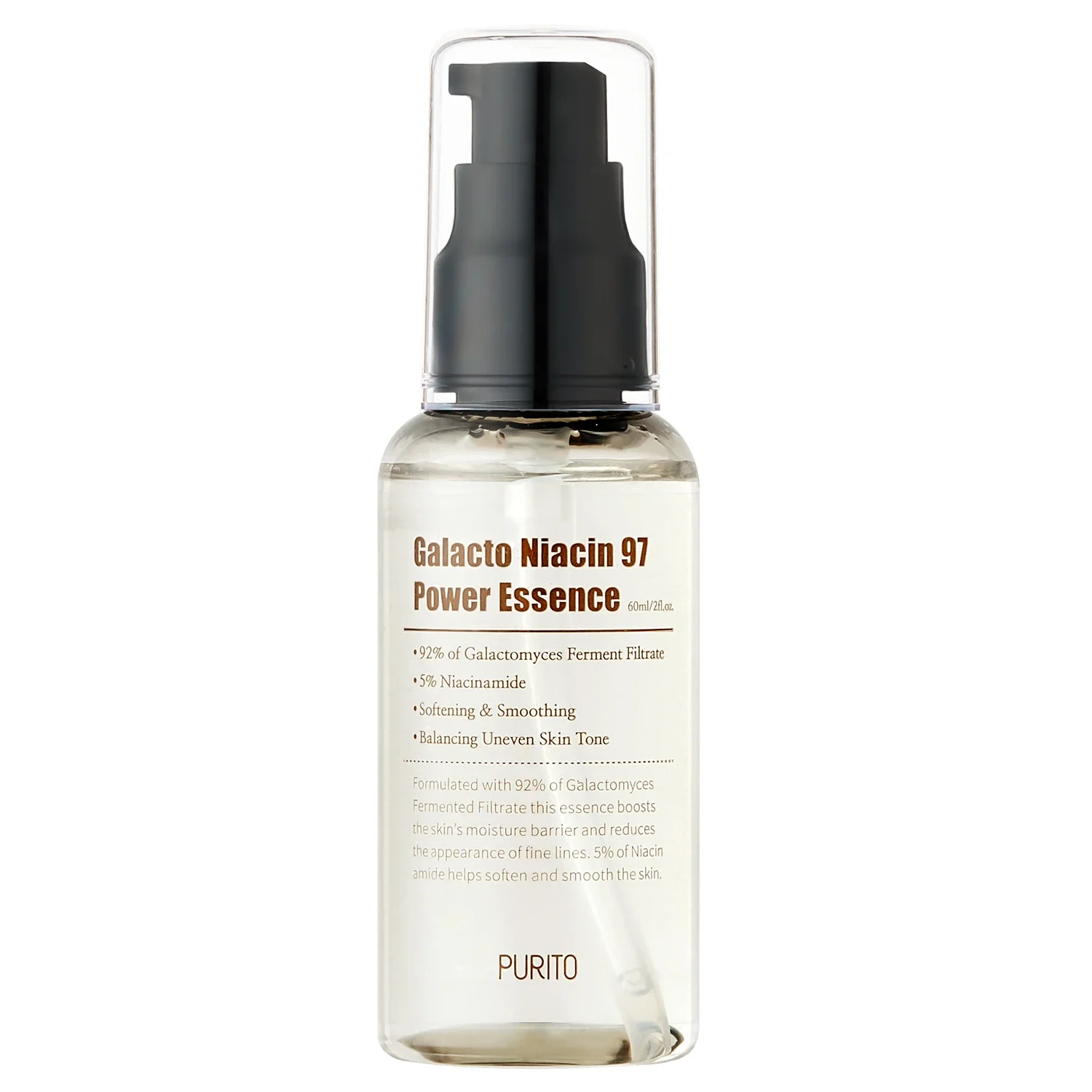 Purito Galacto Niacin 97 Power Essence 60ml - Ansiktsvatten